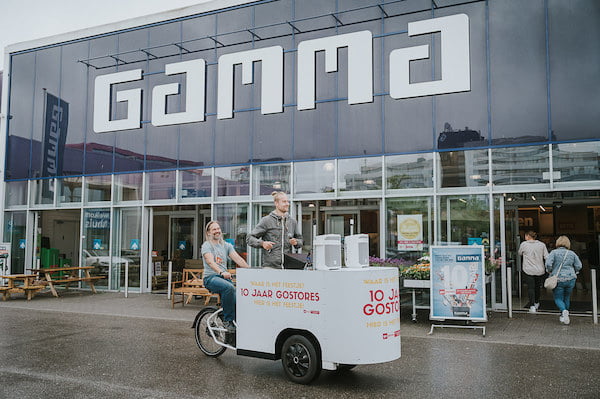 Elektrische bakfiets Gamma GoStores