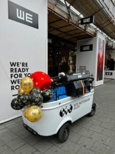 Rijdende DJ bij WTC WE Rotterdam