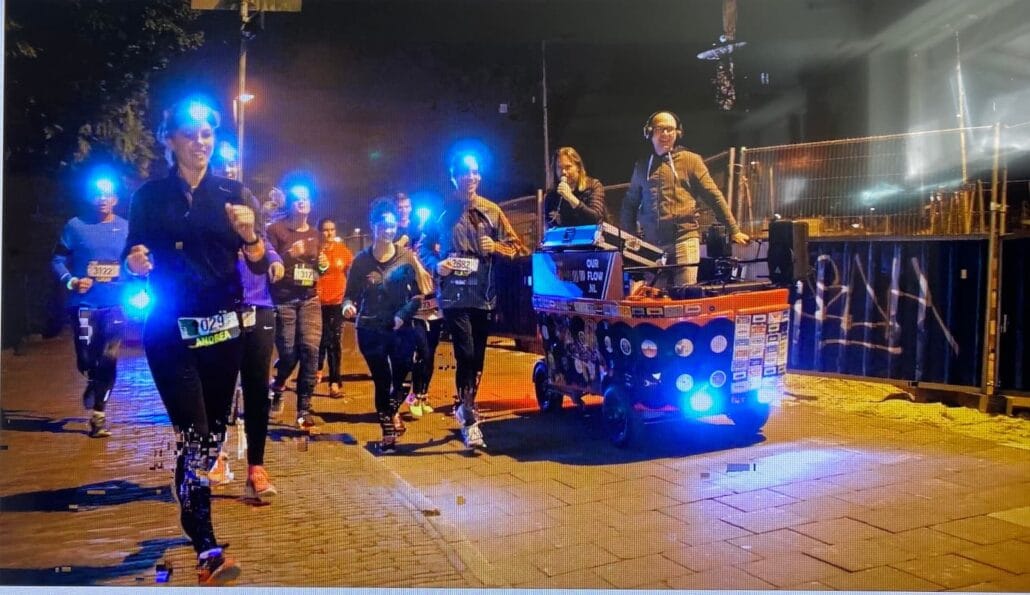 Rijdende DJ Stint Singelloop